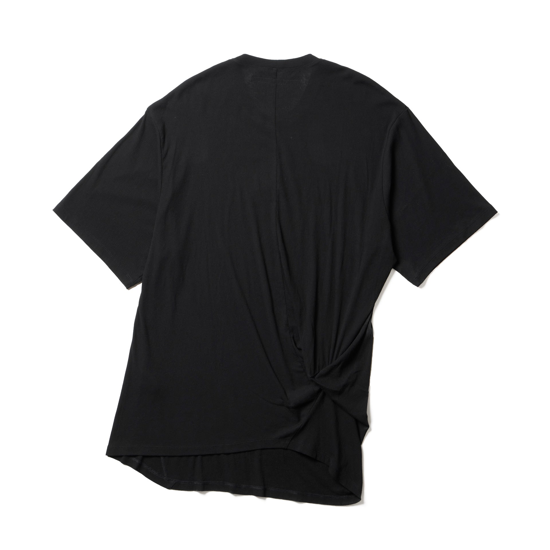 907CUM4 Black / Europa Drape T-Shirt