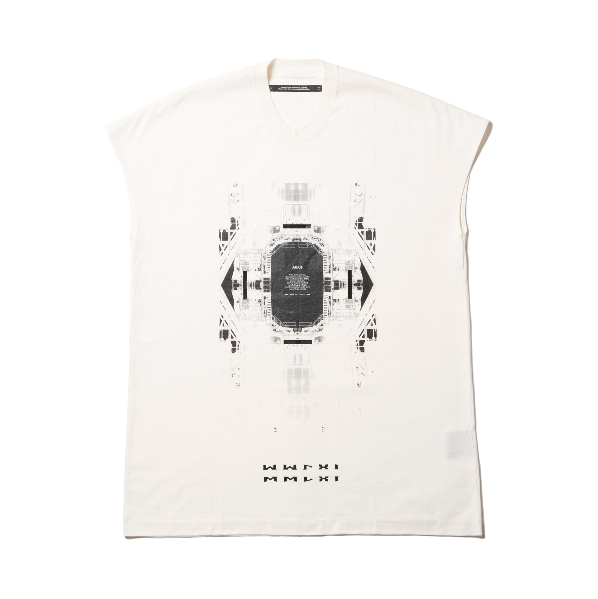 907CPM3 Off White / Europa Graphic Sleeveless T-Shirt