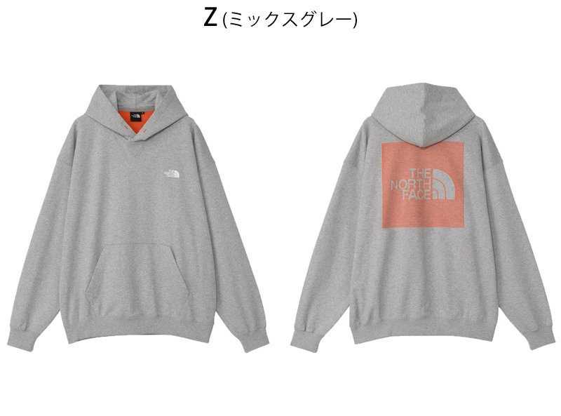 セール THE NORTH FACE JACQUARD BACK SQUARE LOGO HOODIE パーカー スウェットシャツ NT62437 ユニセックス