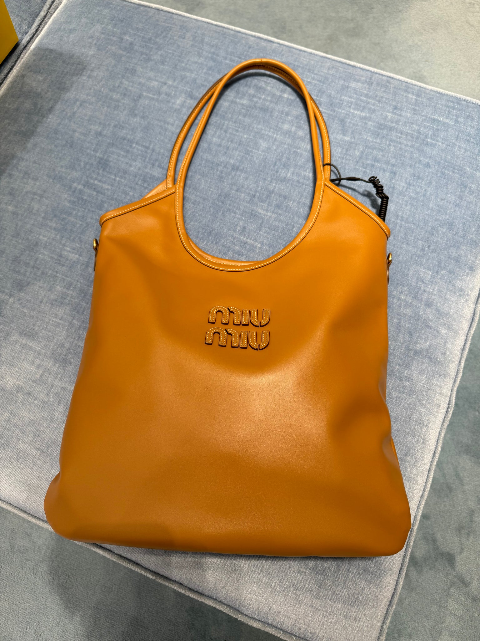 【MIU MIU】アイビーレザーバッグ｜Miu Miu ハンドバッグ（マルチカラー）