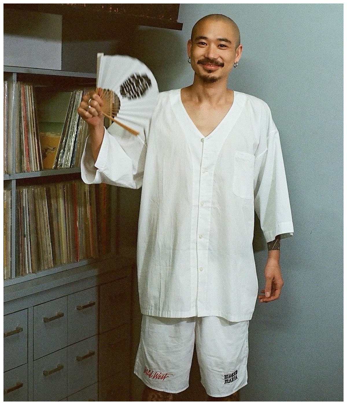 世界平和プロジェクト / DABO SHORTS (TYPE-1)【WHITE】