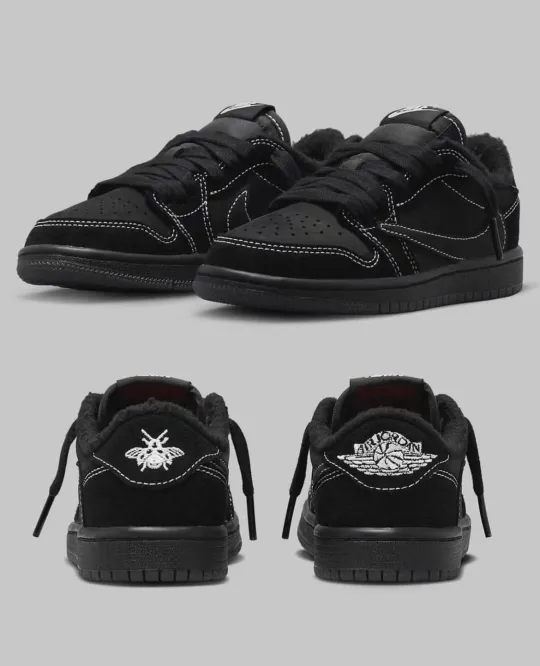 Travis Scott x Nike Air Jordan 1 Low OG SP"Black/Phantom"AJ1