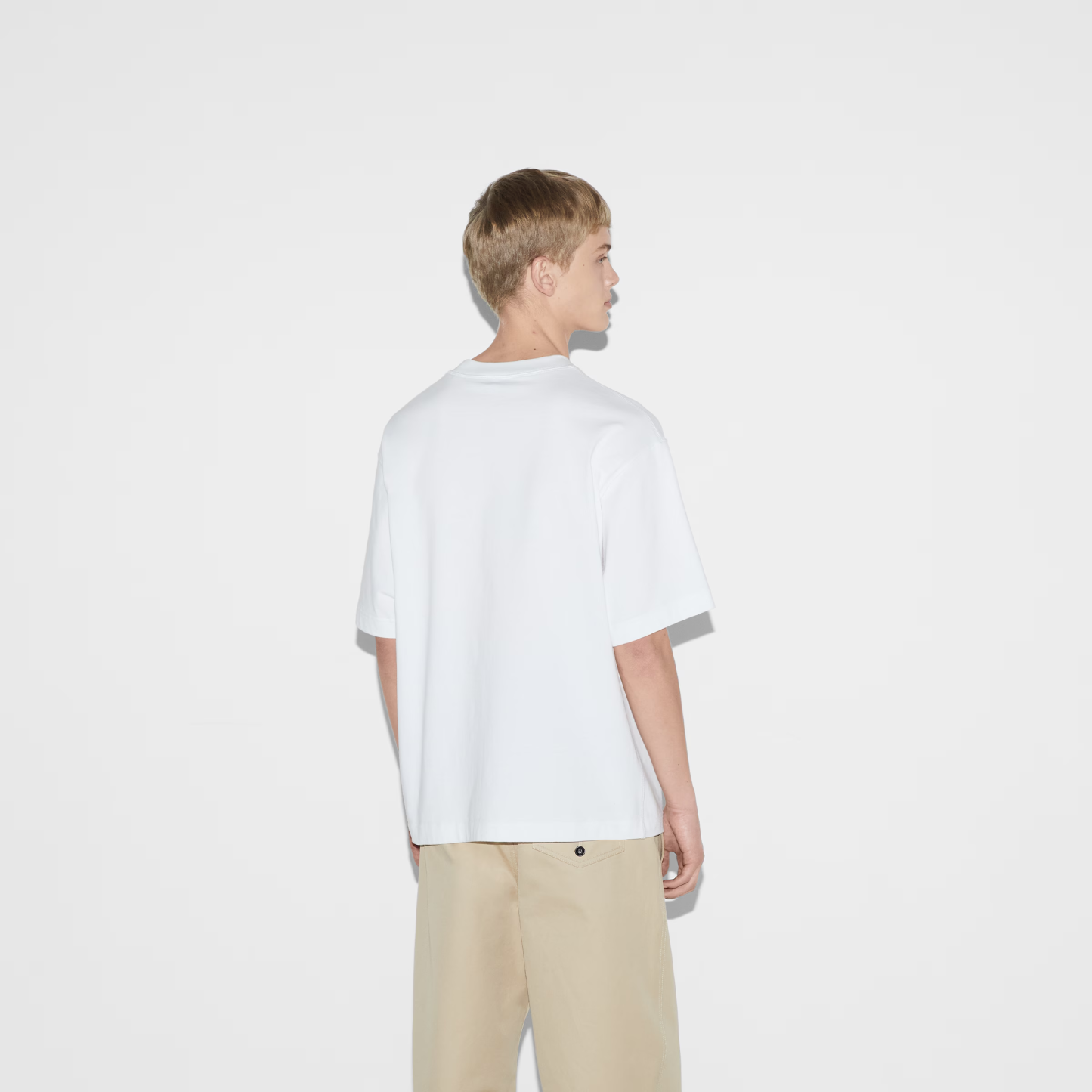 “GUCCI”プリント コットンジャージー Tシャツ