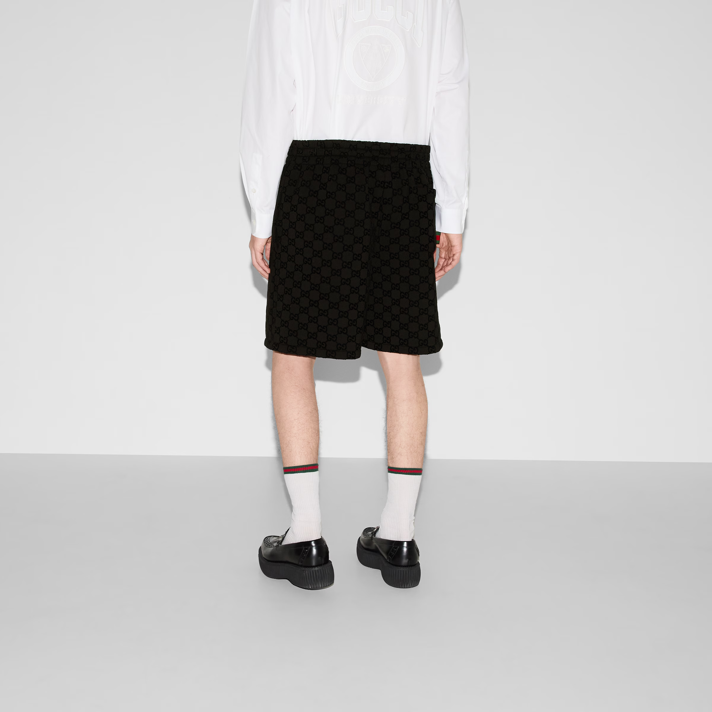 プリント ジャージー バスケットボール ショートパンツ