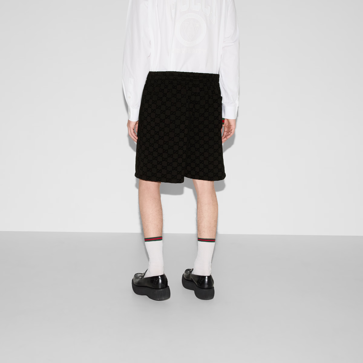 プリント ジャージー バスケットボール ショートパンツ