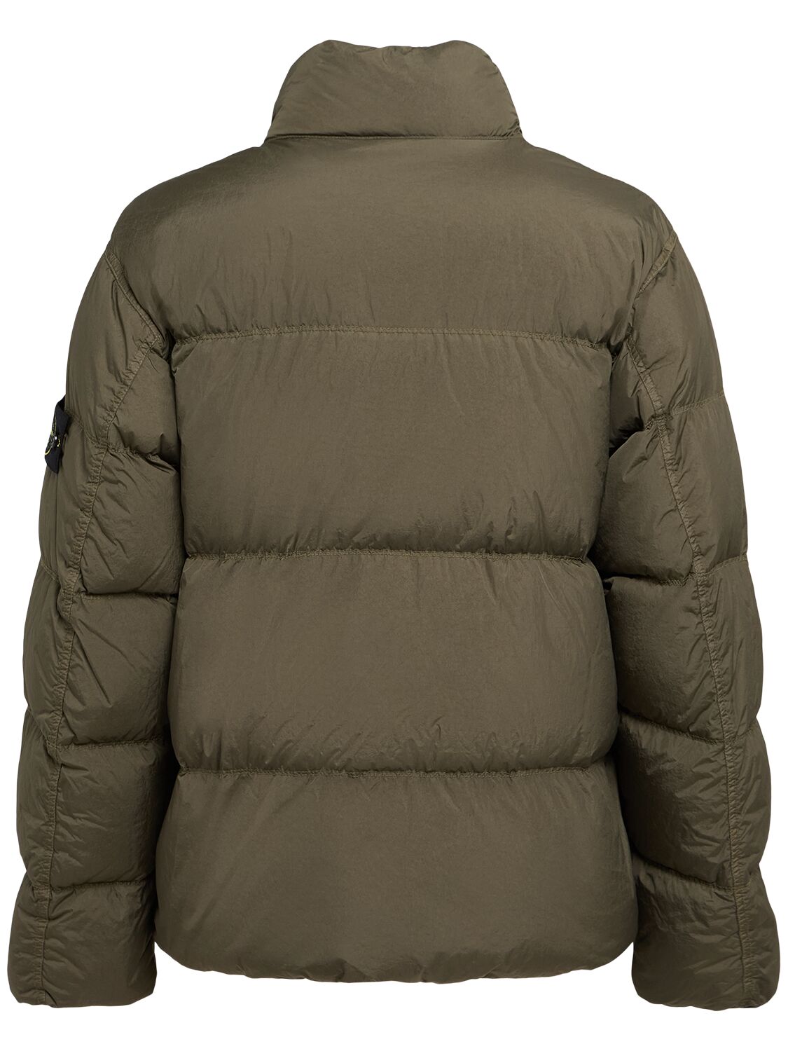 Stone Islandミリタリーグリーン ナイロンダウン ボンバージャケット☆国内配送☆50%オフ☆