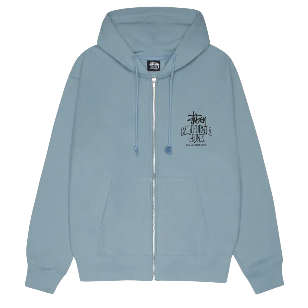 Stussy 25FW CALI GROWN ZIP HOODIE