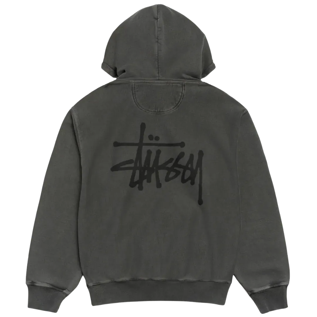 Stussy 25FW STOCK LINK PIG DYED ZIP HOODIE