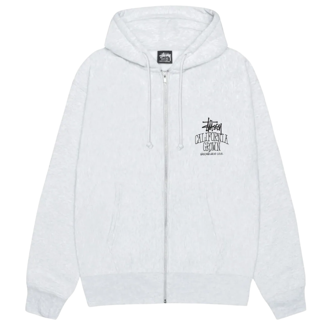 Stussy 25FW CALI GROWN ZIP HOODIE