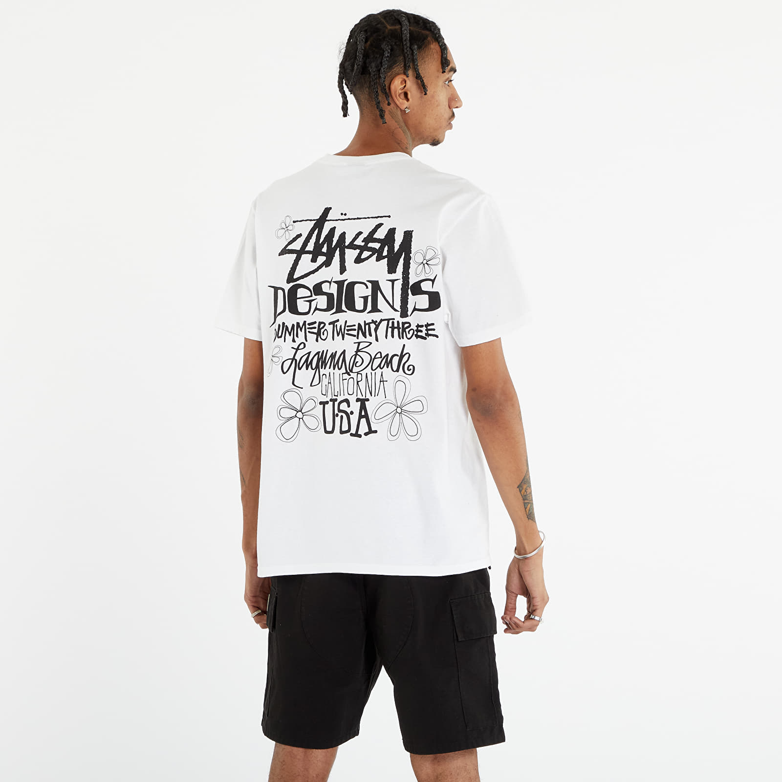 T-shirts Stüssy Summer Lb Short Sleeve Tee UNISEX White