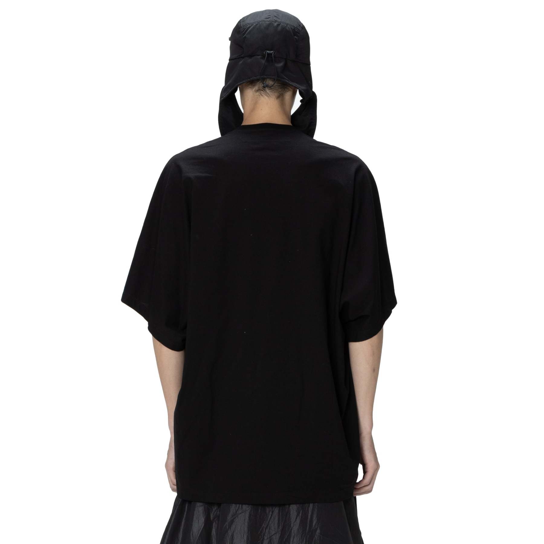 907CPM2 Black / Europa Graphic Oversized T-Shirt