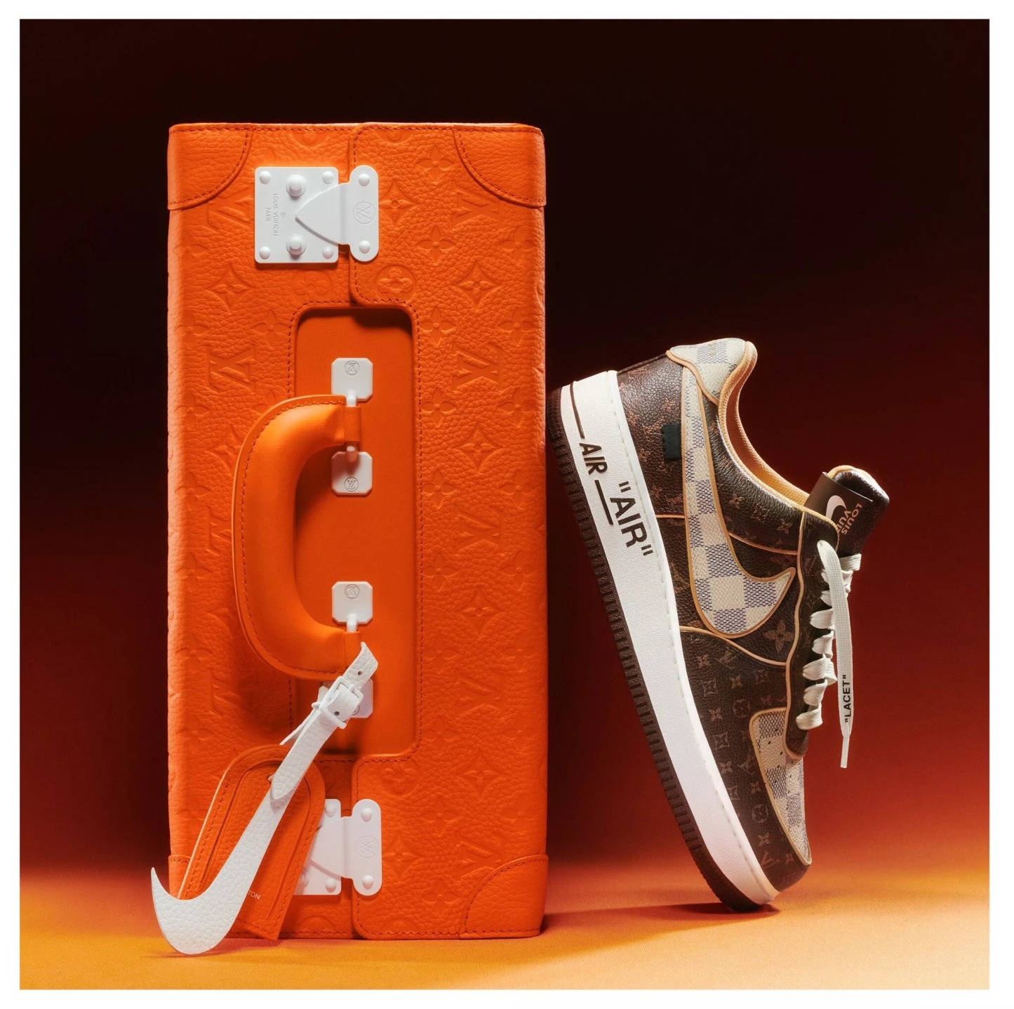 【Louis Vuitton X Nike】“AIR FORCE 1” & PILOT CASE 新作続々！最低価額& 限定出荷！