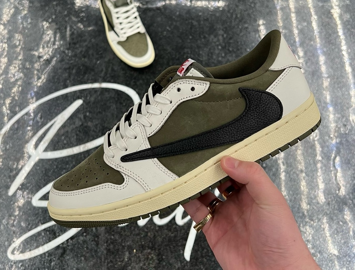 Travis Scott × Nike Air Jordan 1 Low OG SP “Reverse Olive”が9月9日に発売予定 ［DM7866-200］
