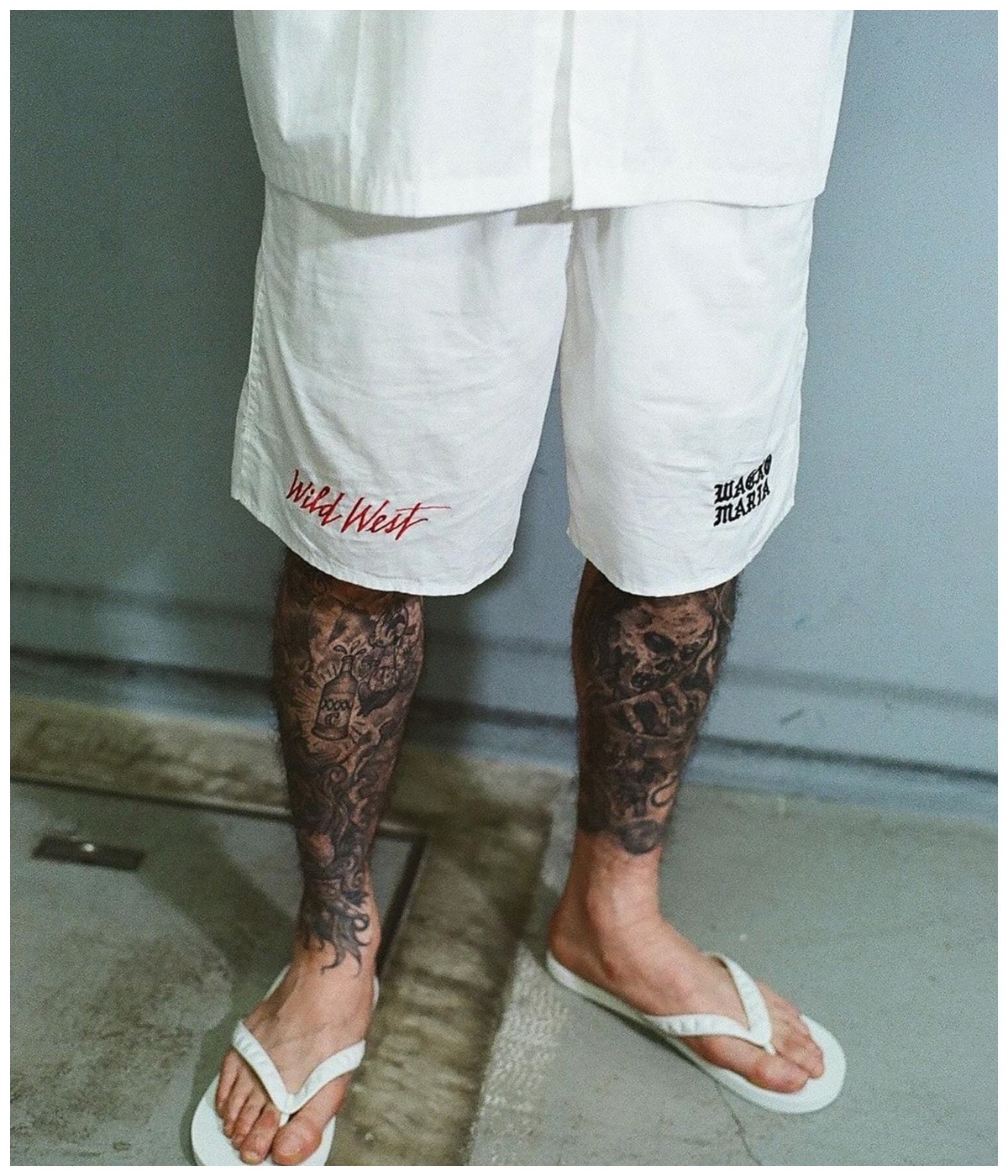 世界平和プロジェクト / DABO SHORTS (TYPE-1)【WHITE】