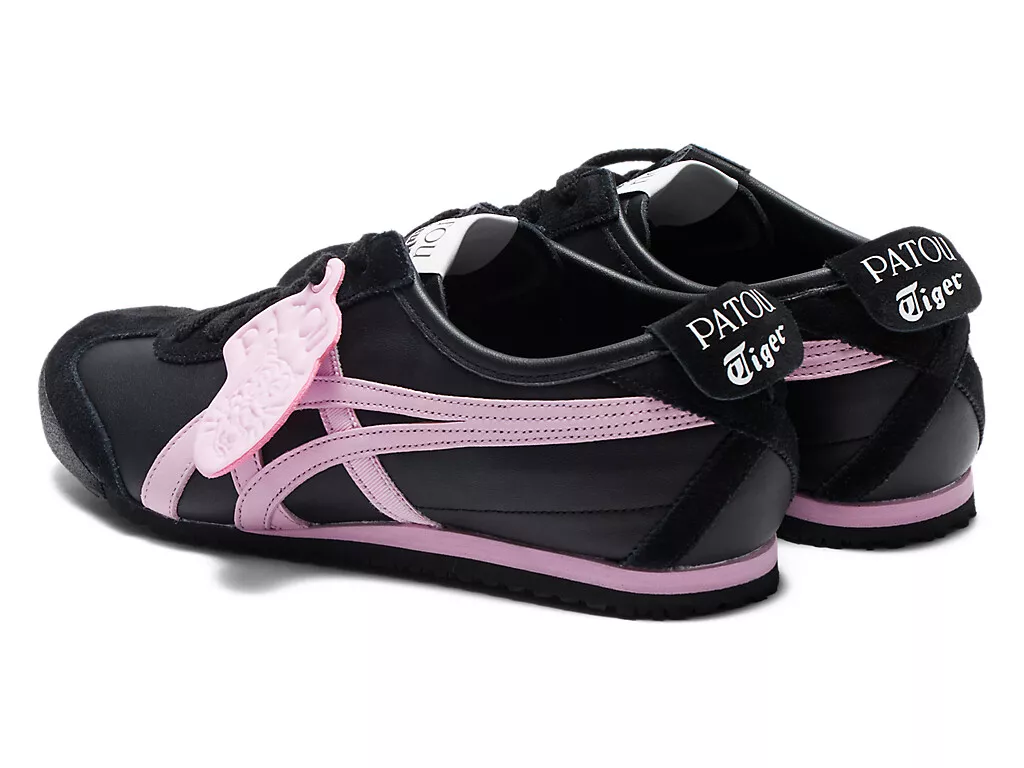 1183C380-001 PATOU オニツカタイガー メキシコ 66 ブラックピンク（ユニセックス）
