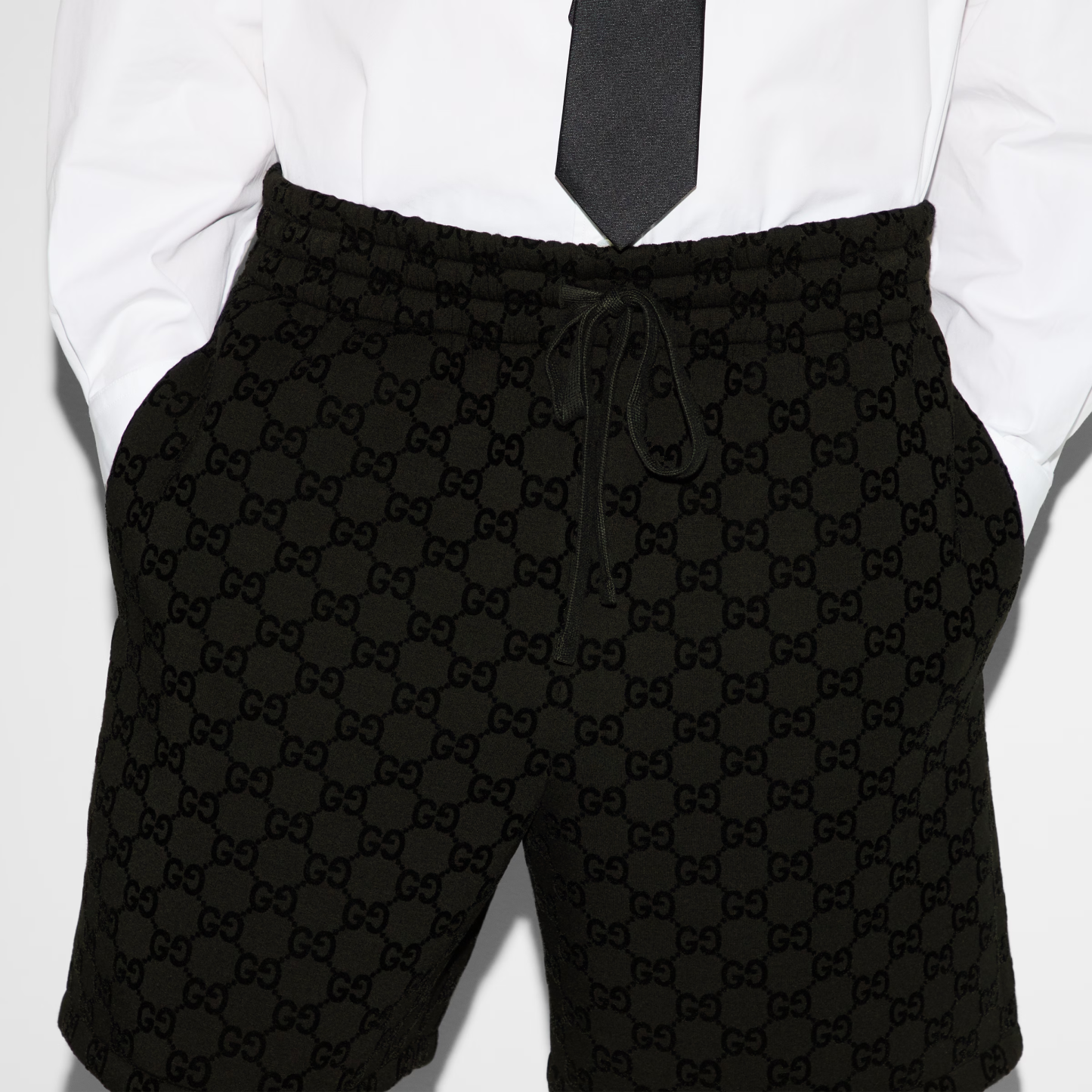 プリント ジャージー バスケットボール ショートパンツ