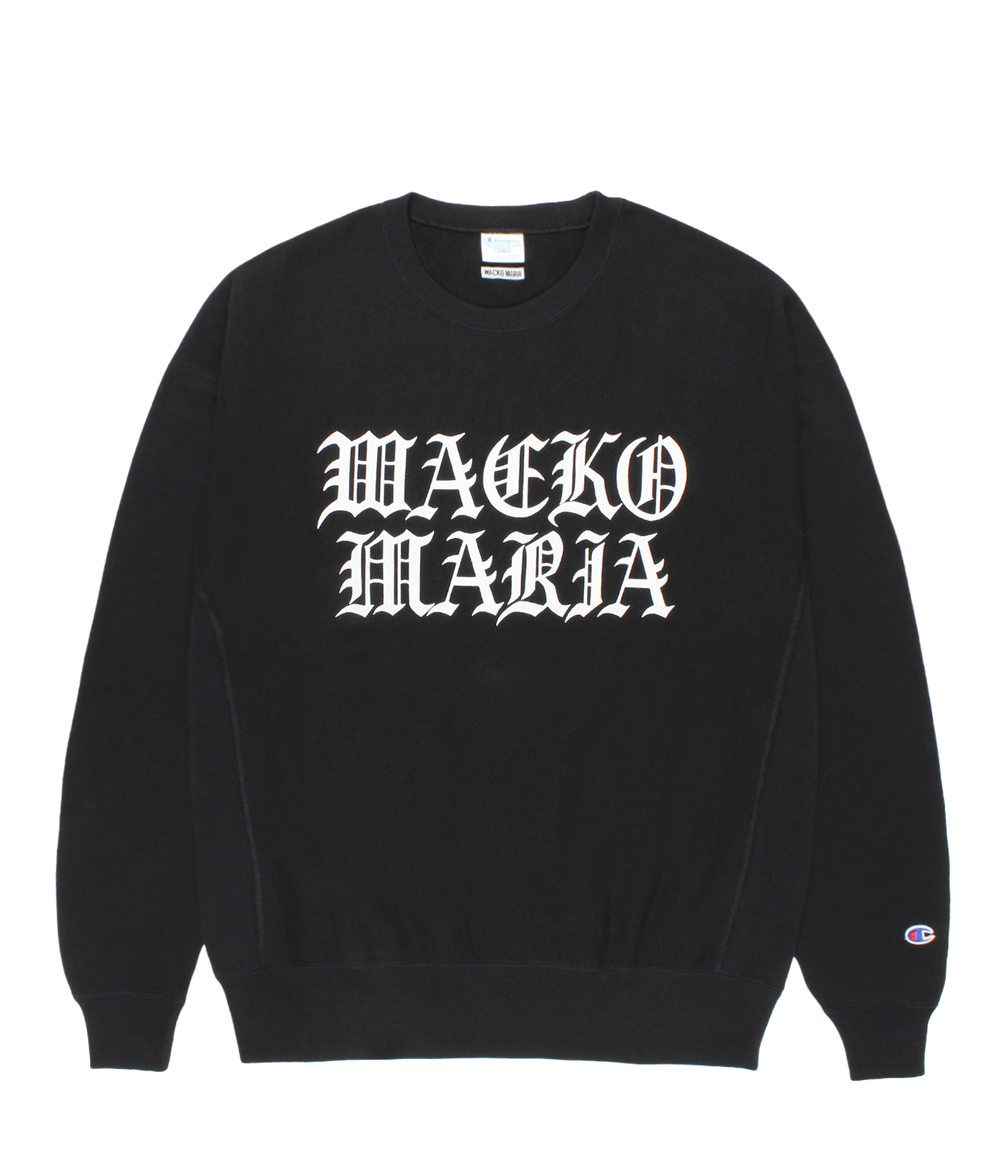 Champion / REVERSE WEAVE CREW NECK SWEAT SHIRT -6953-BLACK