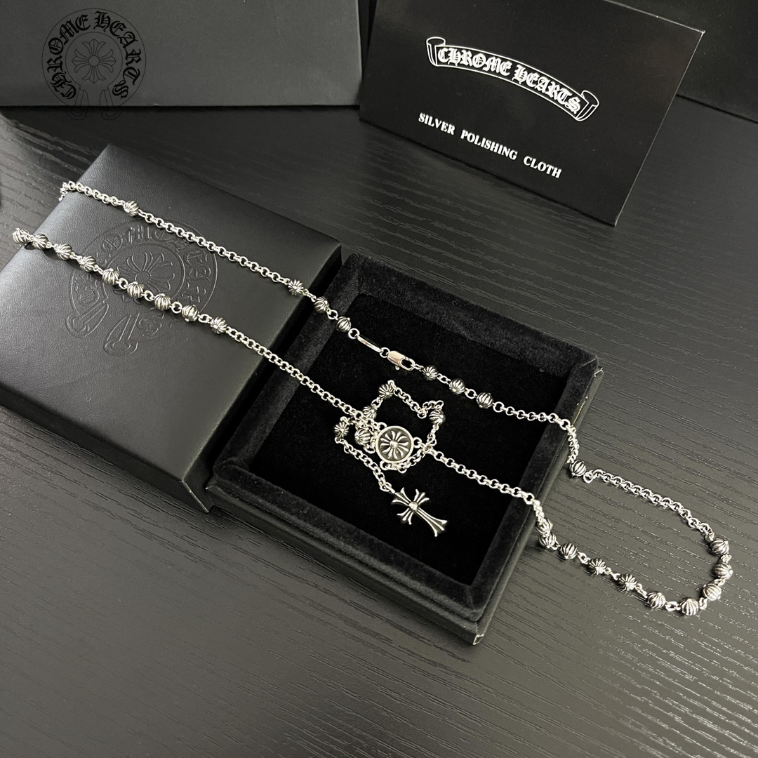 【CHROME HEARTS】ネックレス、新しいネックレス万能シンプルファッションオーナメント