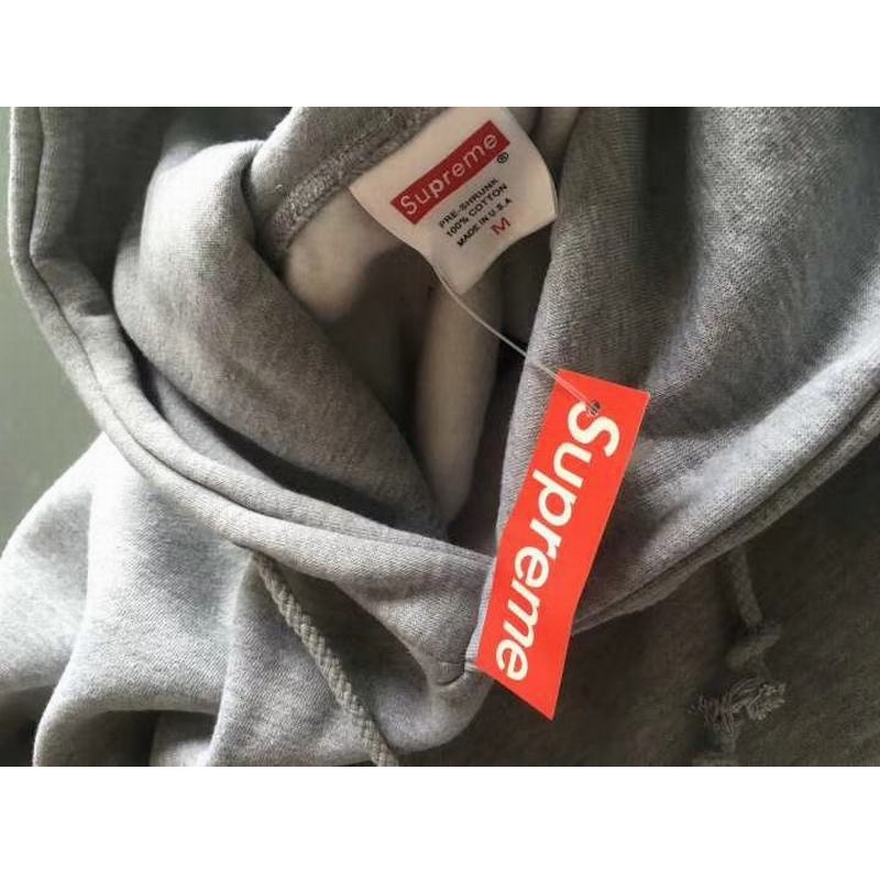 Supreme Box Logo Embroidery フーデッド パーカー