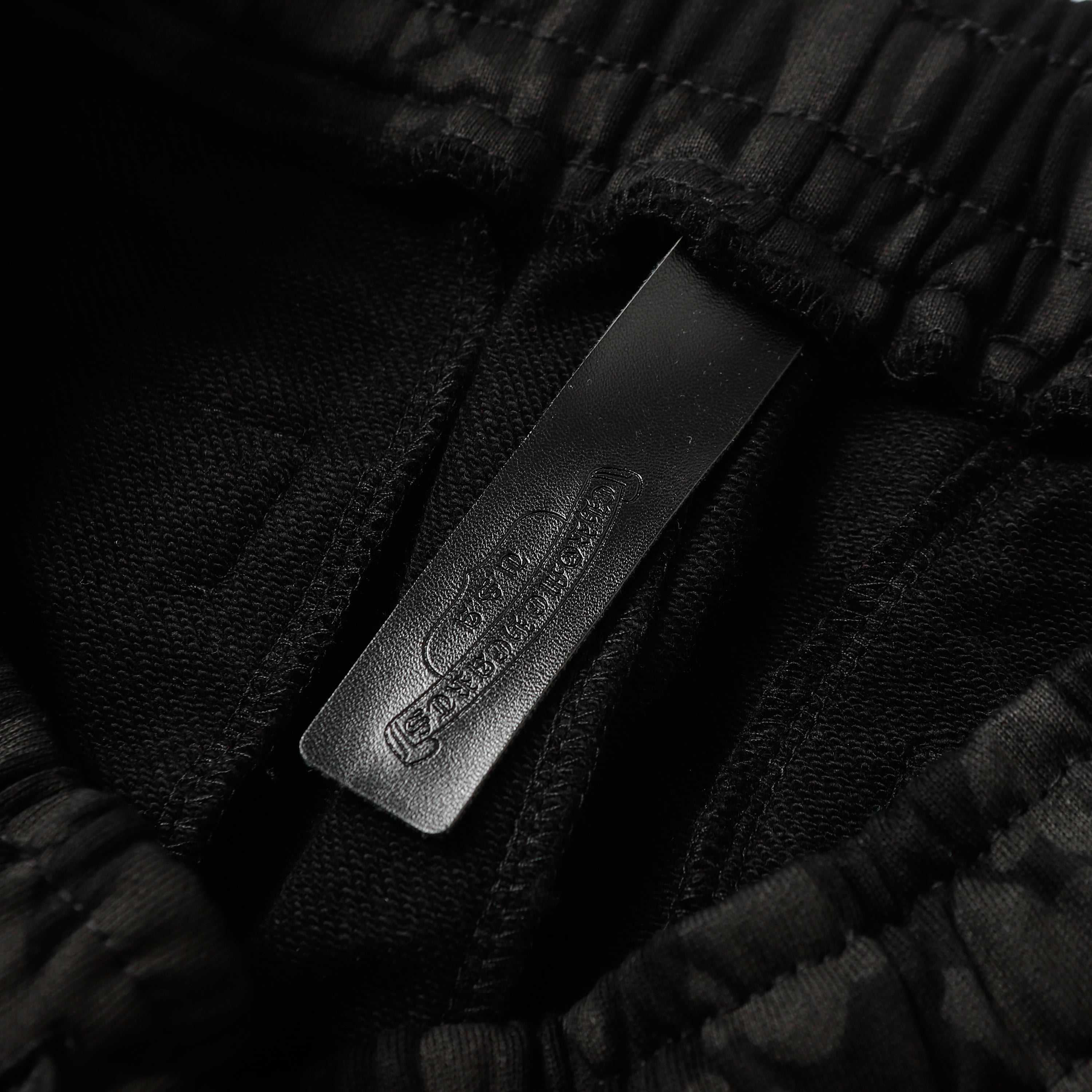 Chrome Hearts Black Tonal Monogram Horseshoe Logo Jogger Pants 1021