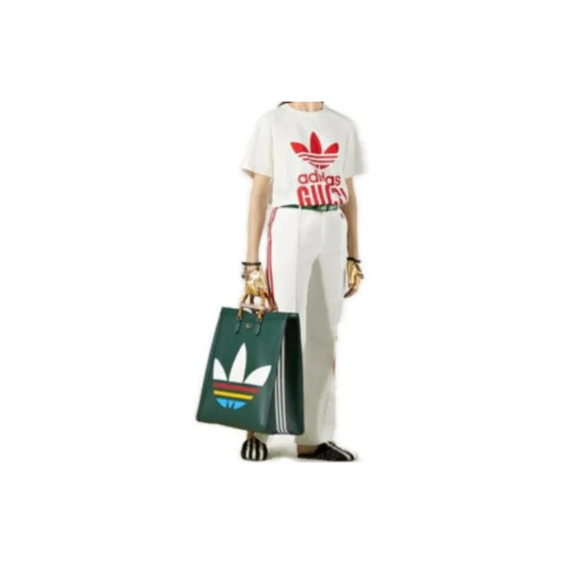 [ユニセックス] GUCCI SS23 ホワイト レギュラーTシャツ