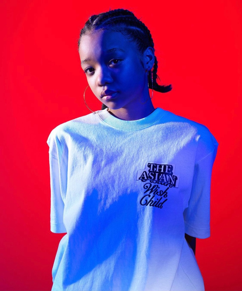 Awich × BlackEyePatch × VERDY limited edition collaborative white T-shirt