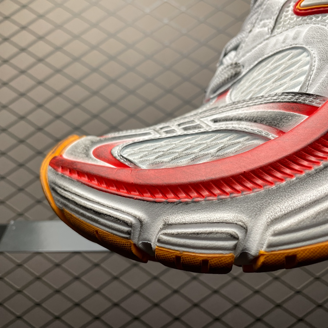 Balenciaga WMNS 10XL Sneaker White/Red/Orange(792778W2MV29670)