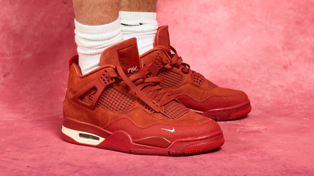 Is it hot in here, or is it just the Nigel Sylvester x Air Jordan 4 'Brick  by Brick'? | British GQ