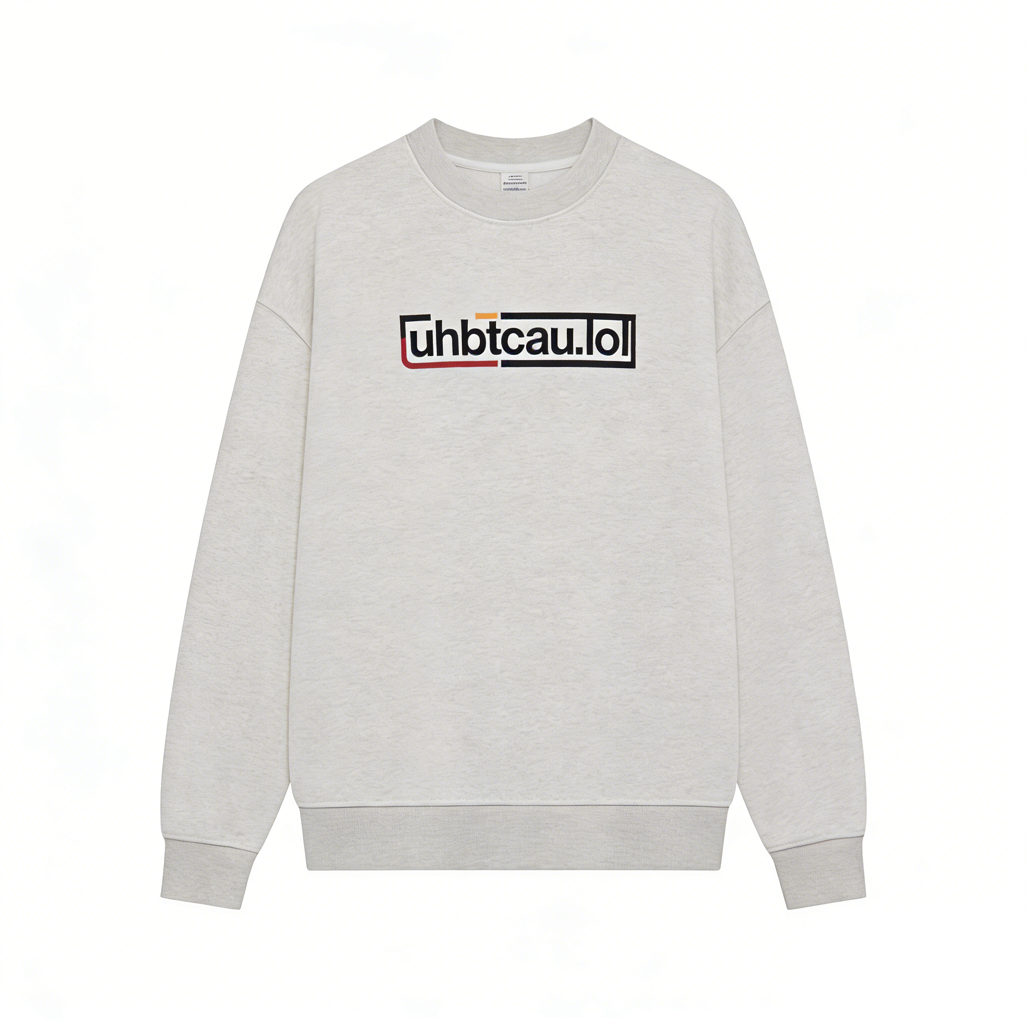 uhbtcau.lol ブランドのクルーネックスウェットシャツ、100% 純綿、420 ​​グラム。