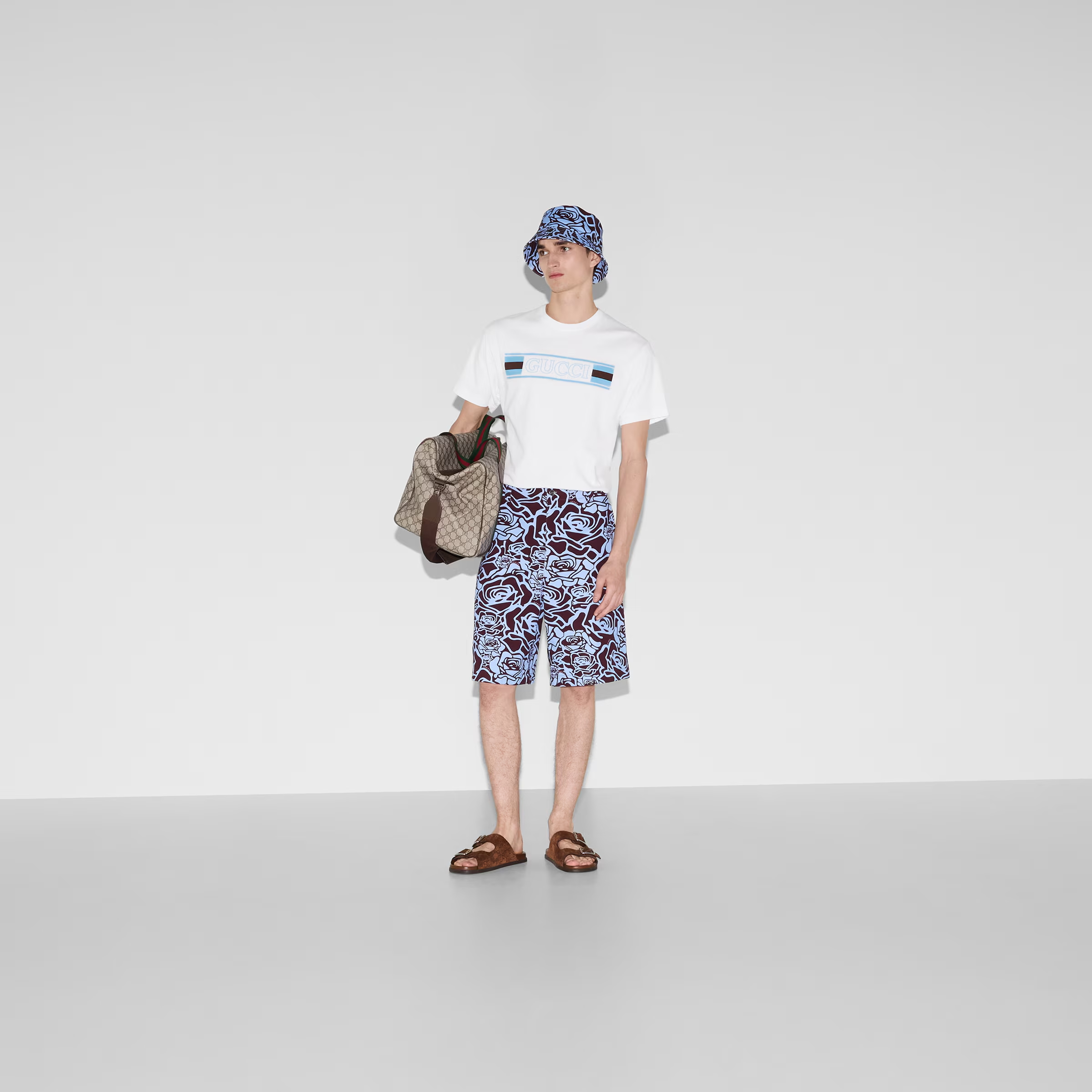 コットンジャージー プリント Tシャツ