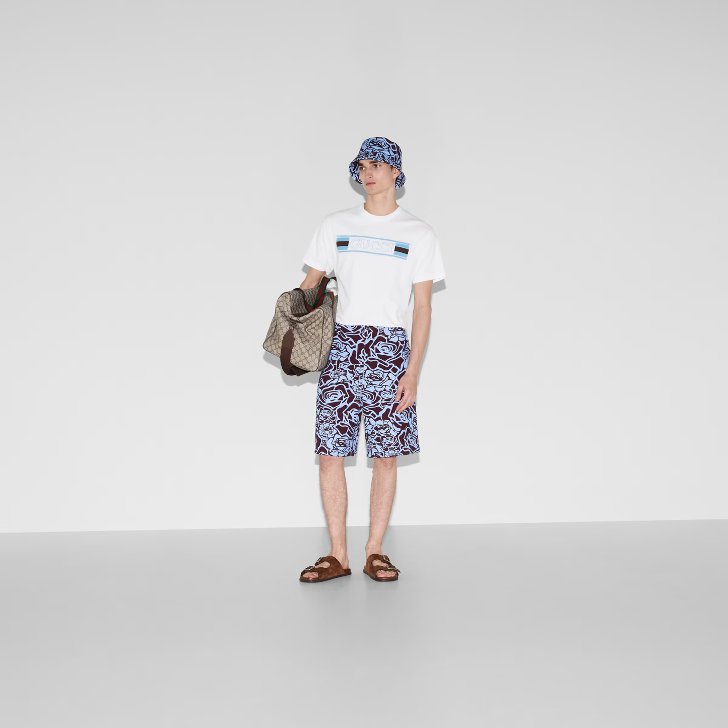 コットンジャージー プリント Tシャツ