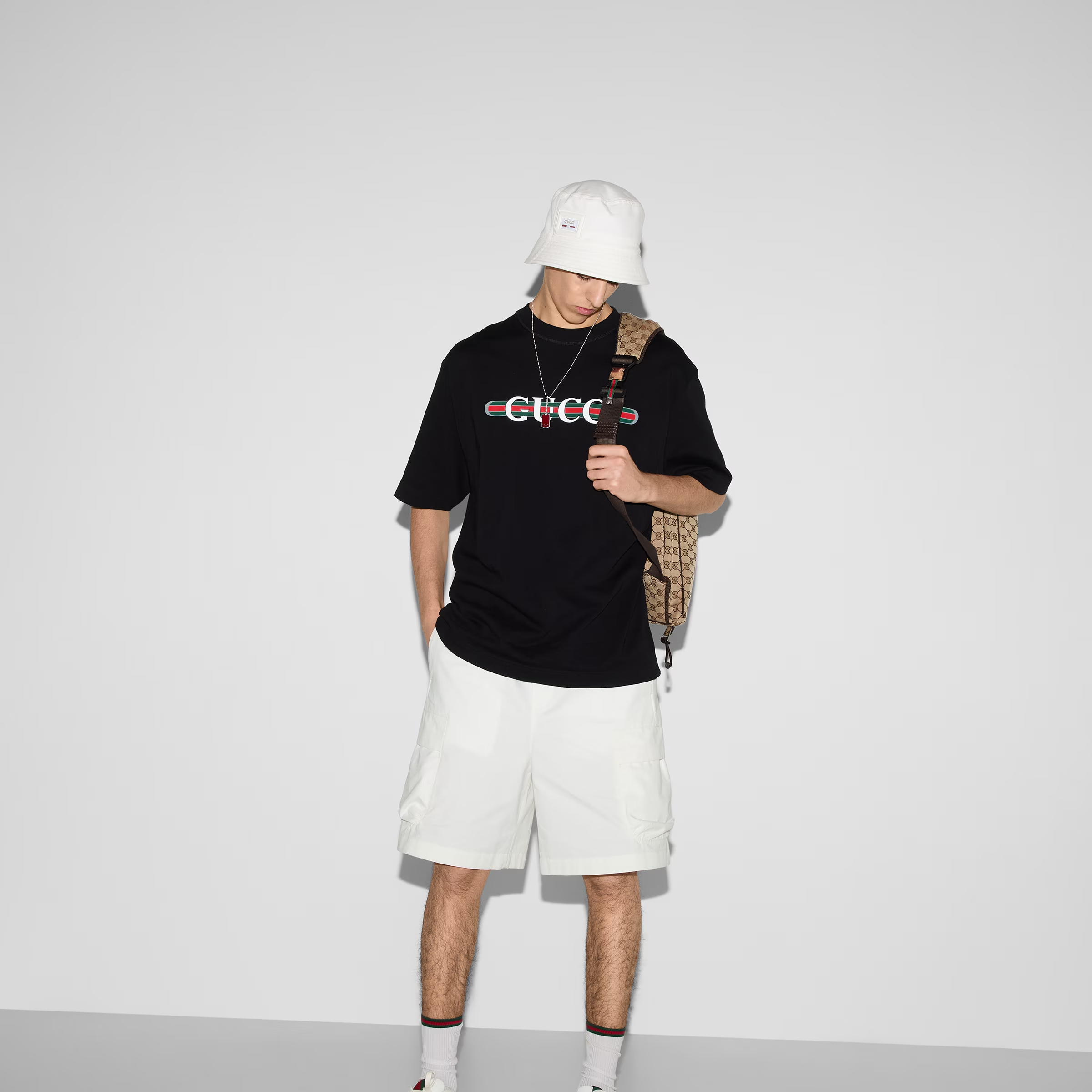 コットンジャージー プリント Tシャツ