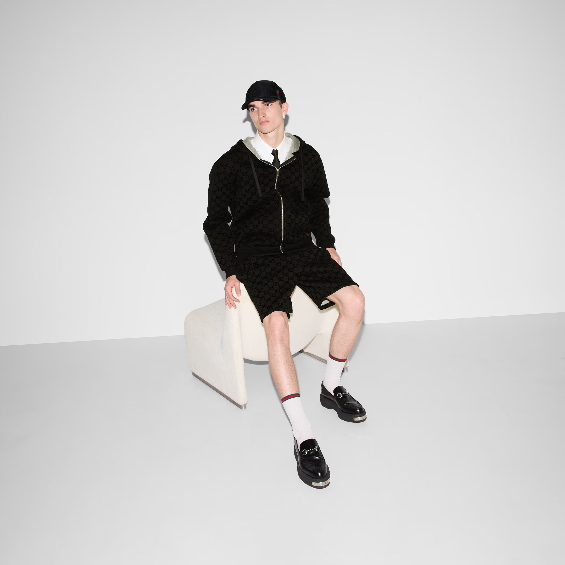 プリント ジャージー バスケットボール ショートパンツ