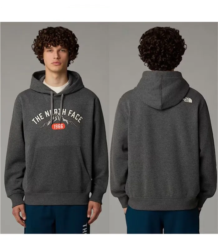 ノースフェイス バーシティ グラフィック ウォーム ロングスリーブ フード付き T シャツ (男女兼用)。カジュアル シャツ。機能的なスポーツ シャツ/コットン混紡生地。ホーム アウトドア/89DJ