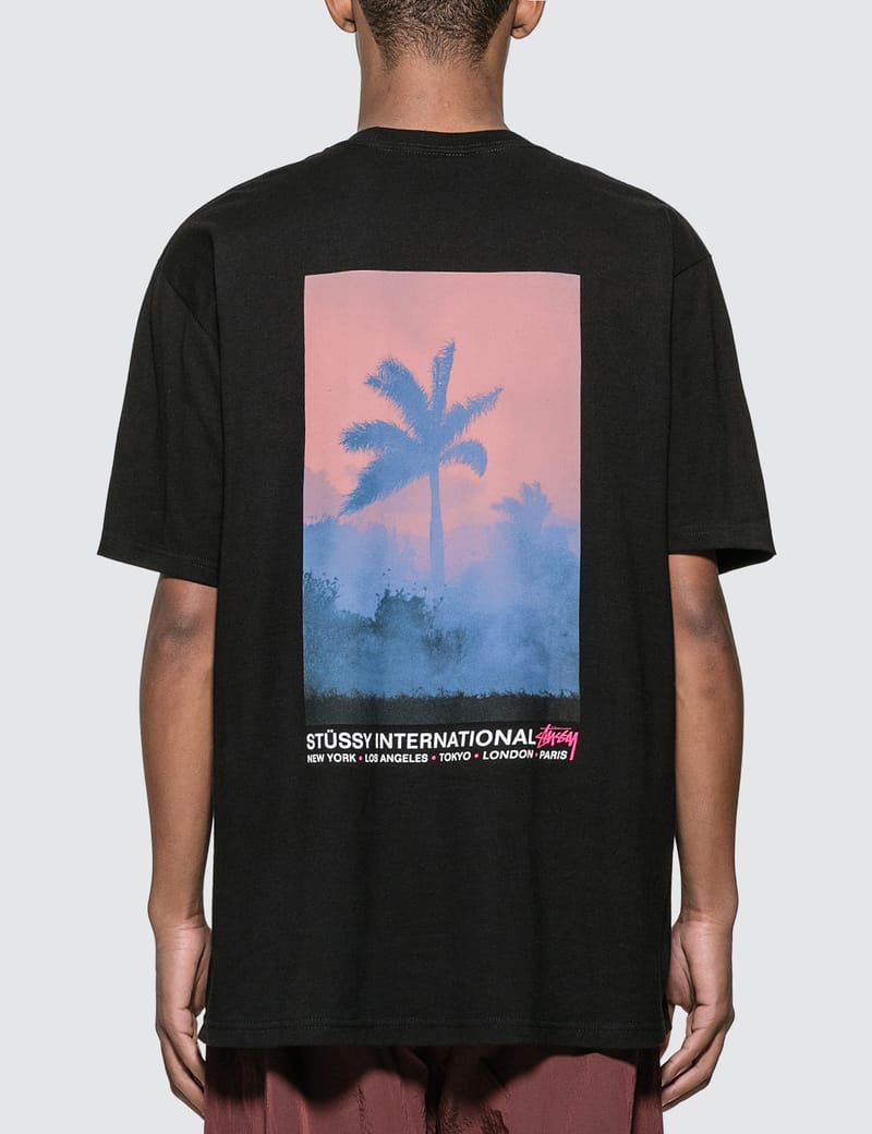 St&uuml;ssy Fire Palm T-shirt men Zoom Image 0
