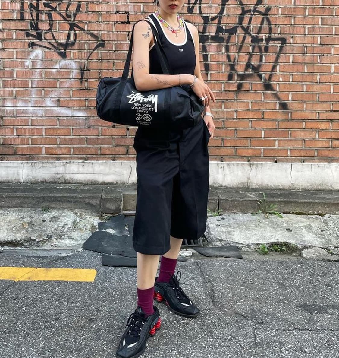 스투시 가방 더플백 숄더백 운동가방 여행가방 새상품 정품 상품이미지5