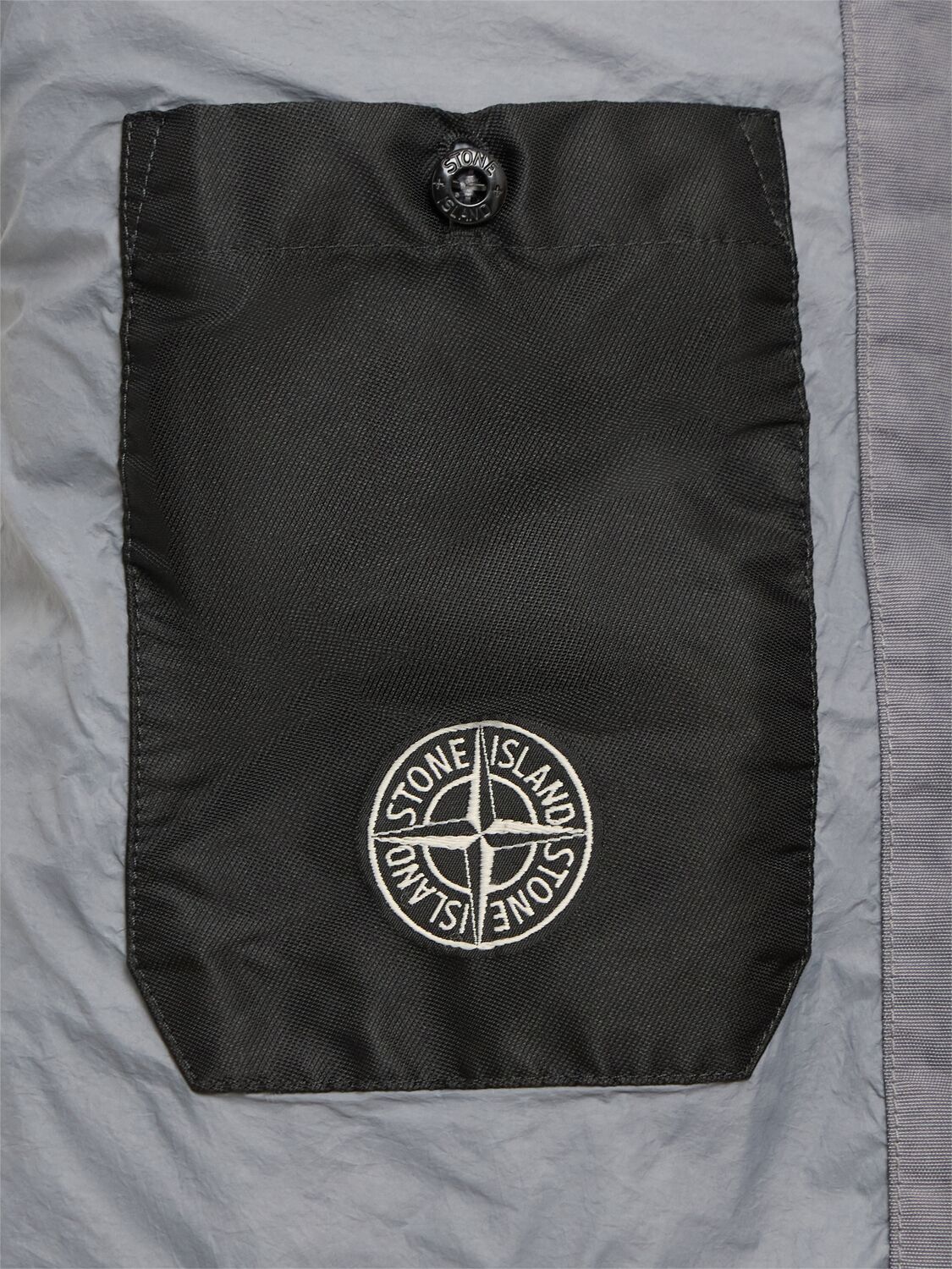 Stone Islandライトグレーナイロンダウンボンバージャケット☆国内配送☆50%オフ☆