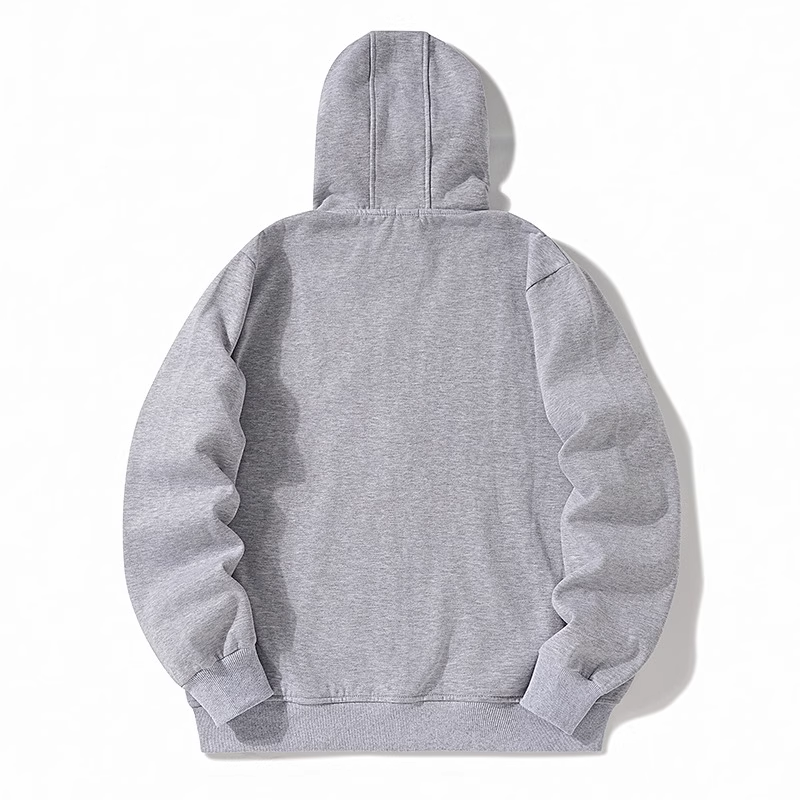 Diagonal Raised Fleece Goggle Sweatshirt カラー: Light gray