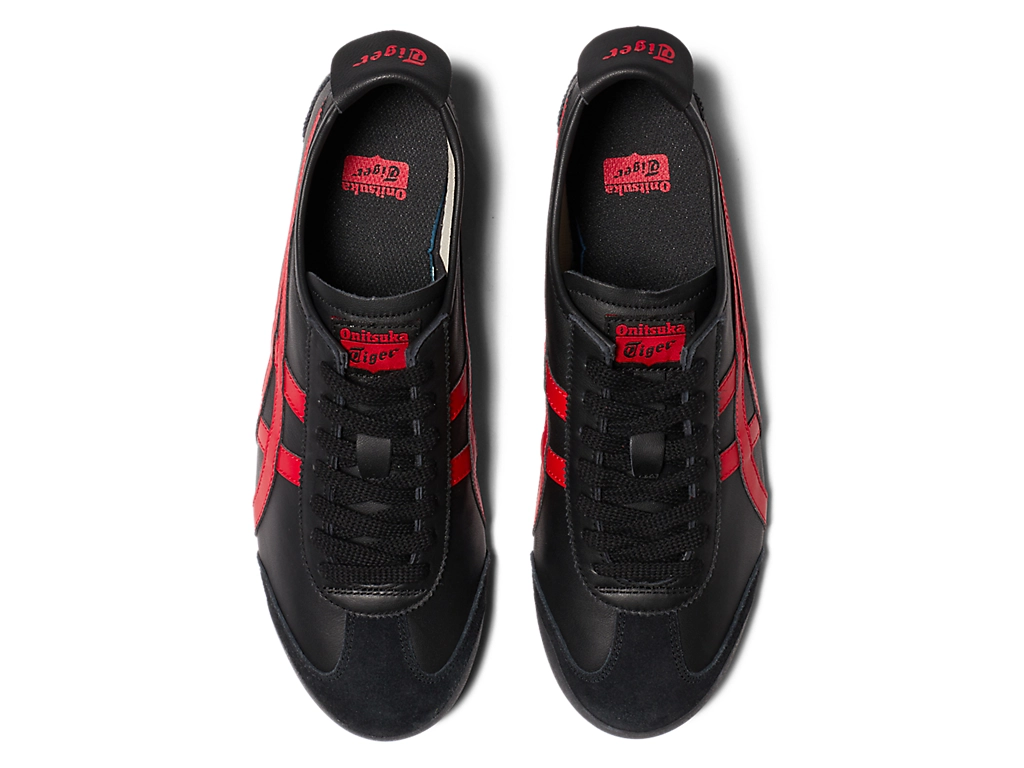 Onitsuka Tiger MEXICO 66 BLACK/CLASSIC RED（ユニセックス）
