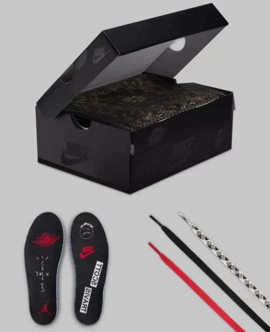 Travis Scott x Nike Air Jordan 1 Low OG SP"Black/Phantom"AJ1