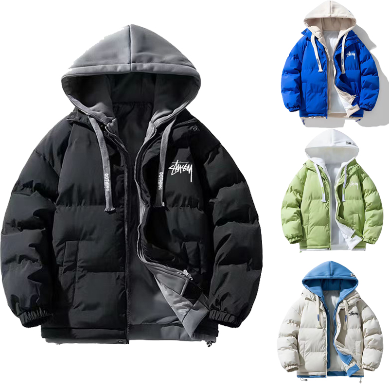 【春の期間限定割引価格】STUSSY オールインワン フーディ ダウンジャケット ～防風・防水・防寒（ユニセックス）