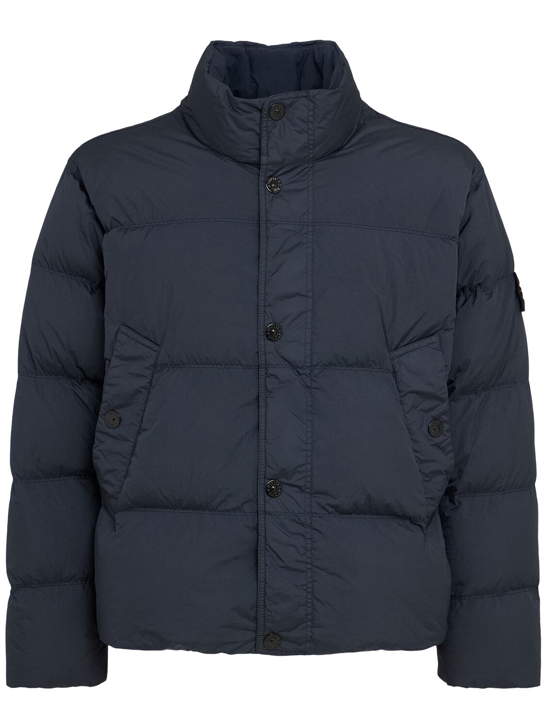 Stone Islandネイビーブルー ナイロンダウン ボンバージャケット☆国内配送☆50%オフ☆