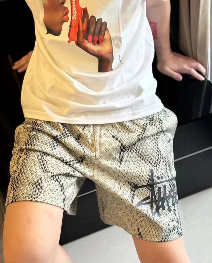 stussy MESH SHORT BASIC SNAKE Lサイズ