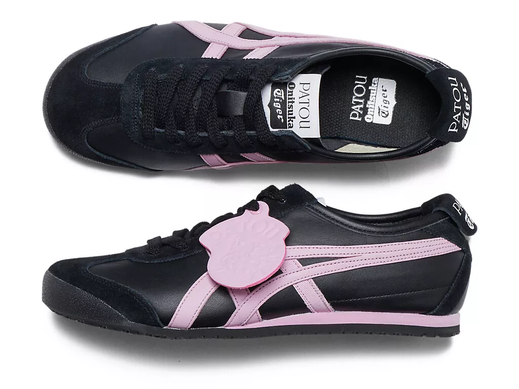 1183C380-001 PATOU オニツカタイガー メキシコ 66 ブラックピンク（ユニセックス）