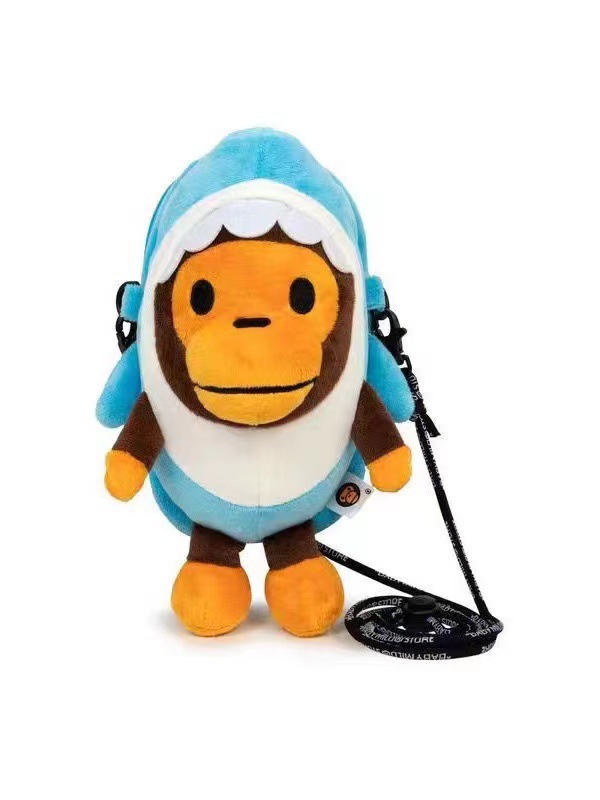 2025 A Bathing Ape BABY MILO PLUSH MOBILE BAG hamburger ~ BAPE BABY MILO STORE