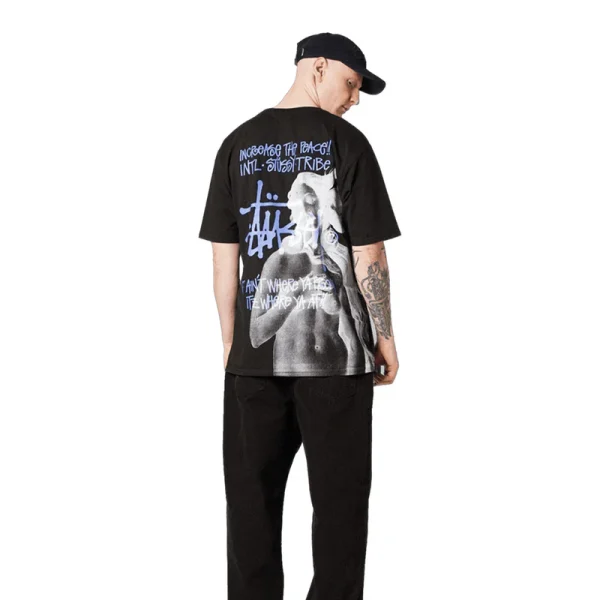 STUSSY 1ST VENUS PIGMENT DYED TEE - Image 5