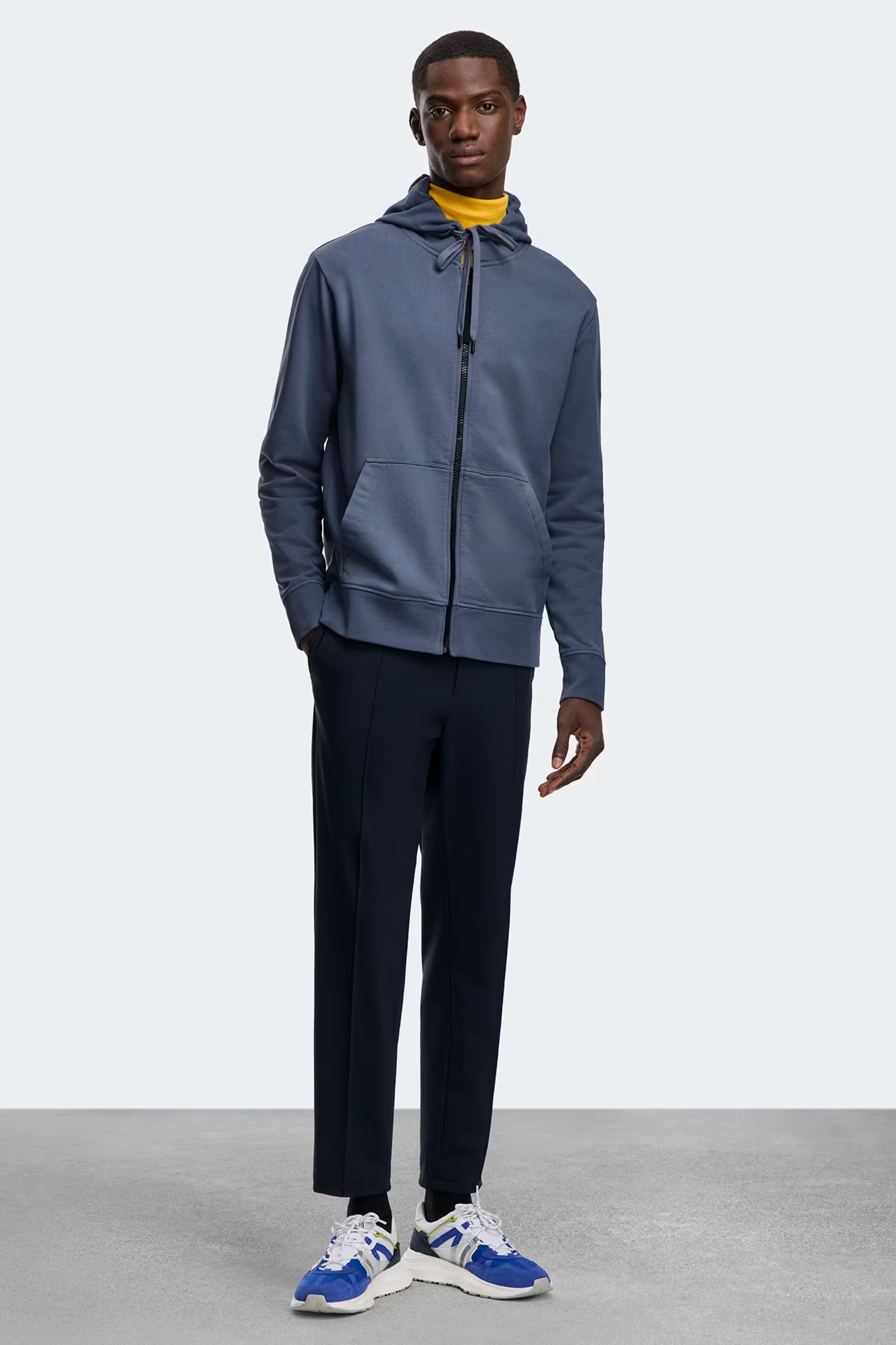 カナダグース ヒューロン フルジップ パーカー ユニセックス (オゾンブルー)