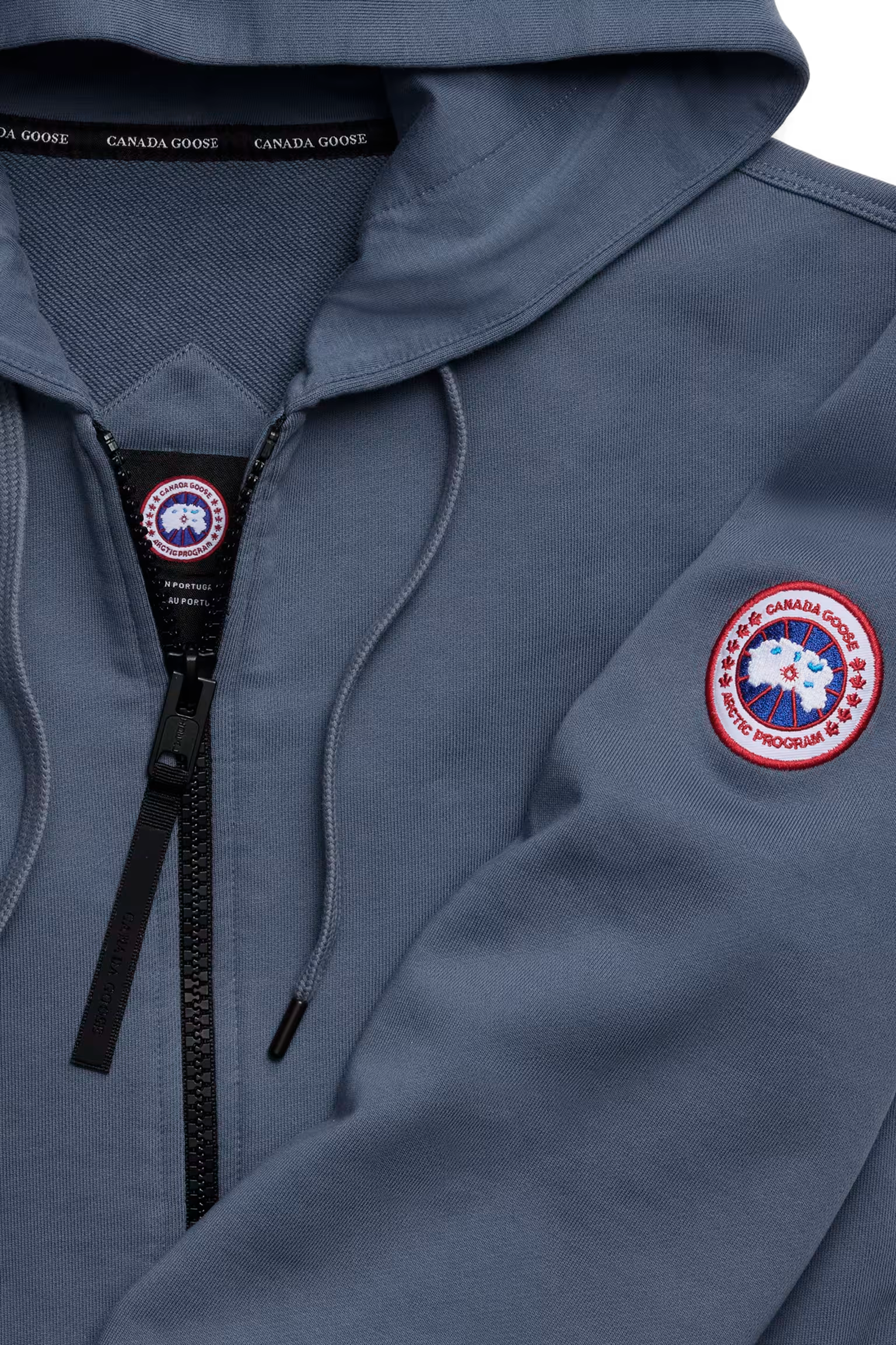 カナダグース ヒューロン フルジップ パーカー ユニセックス (オゾンブルー)