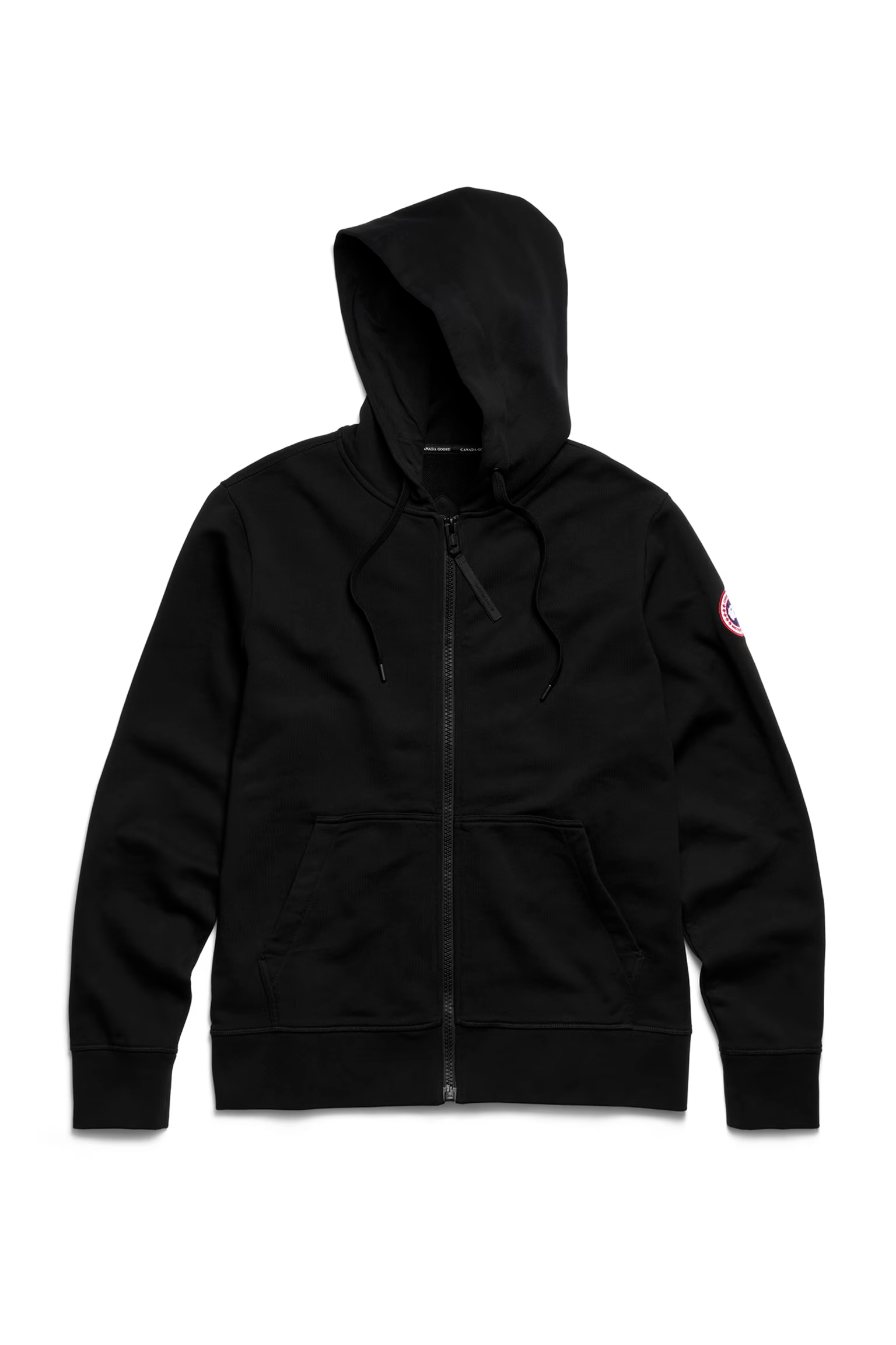 カナダグース ヒューロン フルジップ パーカー ユニセックス (ブラック)