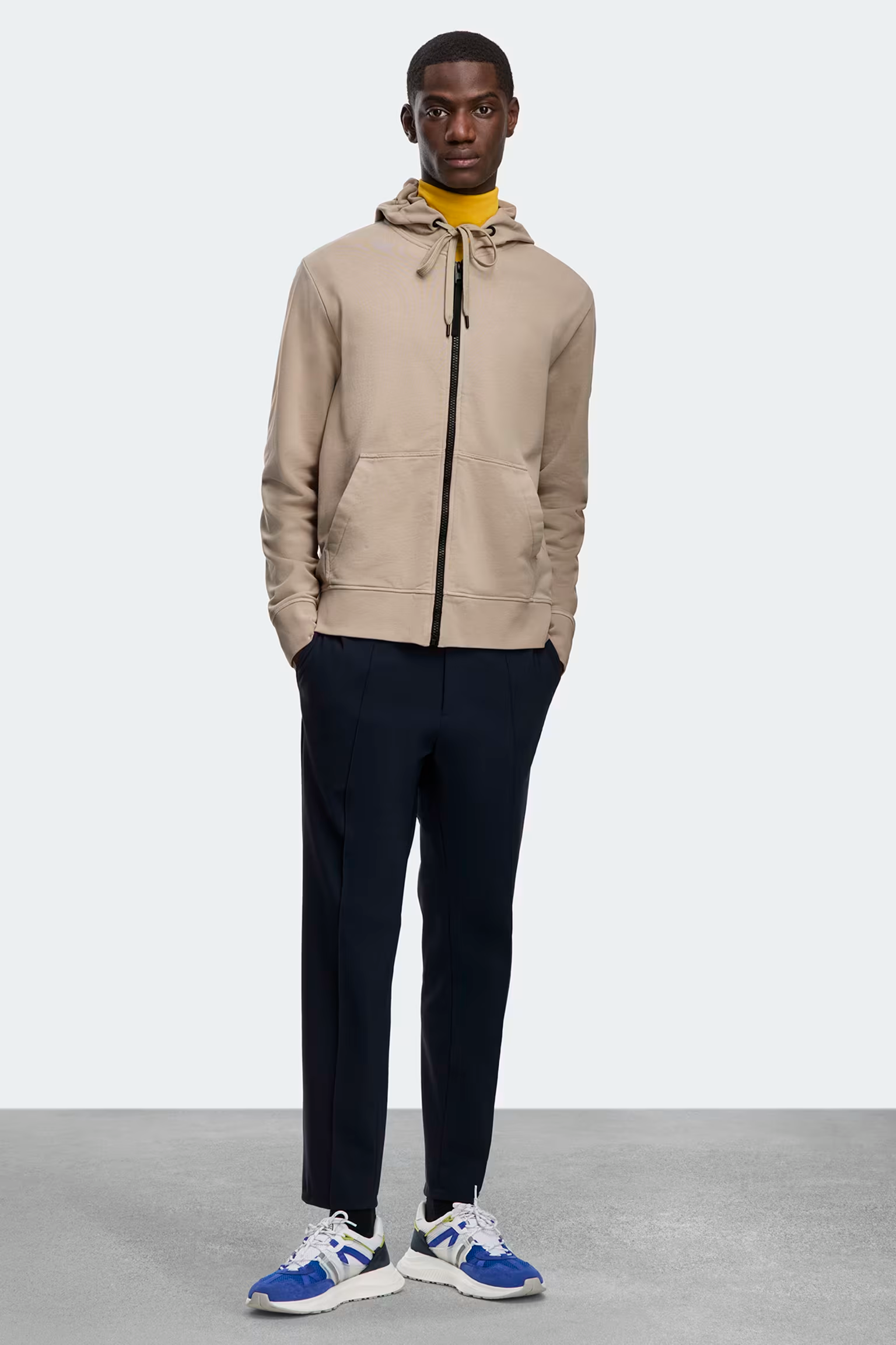 カナダグース ヒューロン フルジップ パーカー ユニセックス (ライムストーン)